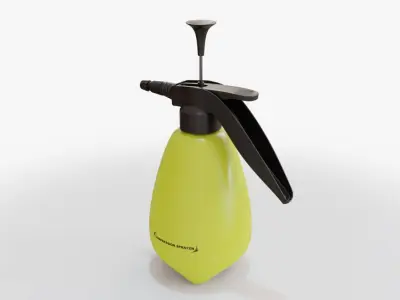 Garden plant water sprayer 3D model