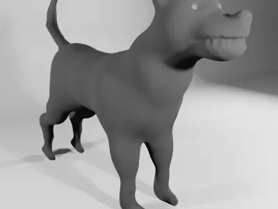 wolf object Free 3D model