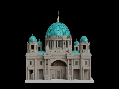 Berlinerdom 3D model