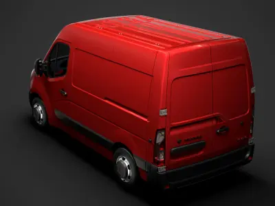 Vauxhall Movano L1H2 Van 2020 3D model
