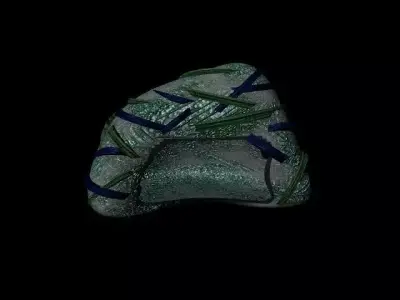 Insect Nest Centripedes Mecha-Burrow 3D model