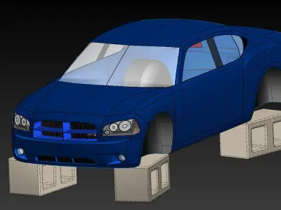 Dodge Charger SRT8 Free 3D model