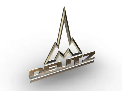 deutz logo 3D model