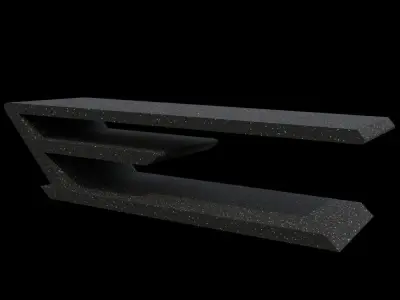 Table - Furniture Low-poly 3D model