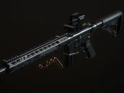 50 Beowulf Low-poly 3D model