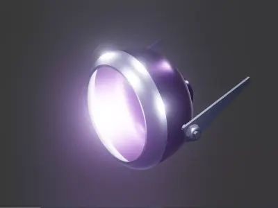 Bike Headlight 3D model