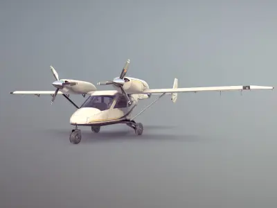 Accord-201 BlackGoldLines Livery Low-poly 3D model