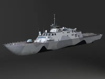 USS Independence LCS-1 3D model