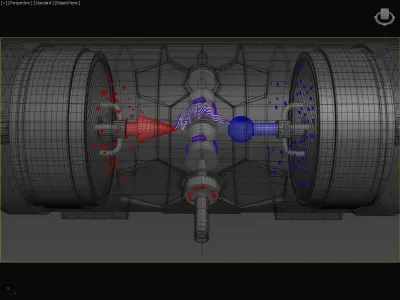 Dutch Ionic Windmill Generator - Capacitor Concept 3D model