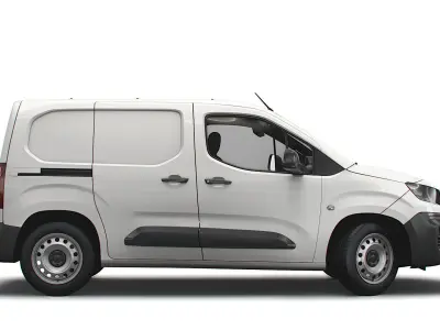 Peugeot E Partner Van SWB 2022 3D model