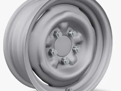 Wheel Vintiques Wheel Standard Steel Low-poly 3D model