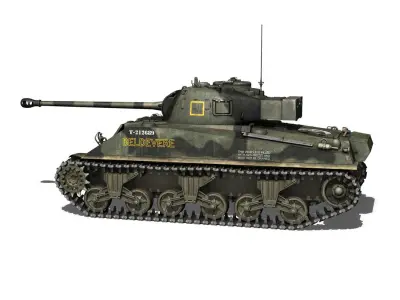 M4 Sherman MK VC Firefly - Beldevere 3D model