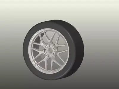 Wheel G-class AMG 3D model