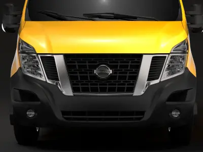Nissan NV 400 L2H2 Van 2017 3D model