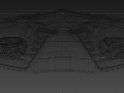 Supra Turbinnium Ultimate Drone 01 3D model