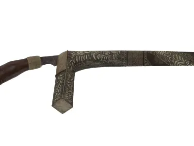 Sewar Dagger  Low-poly 3D model