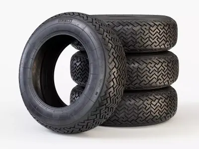 Pirelli CN36 Classic Car Tyre 3D model