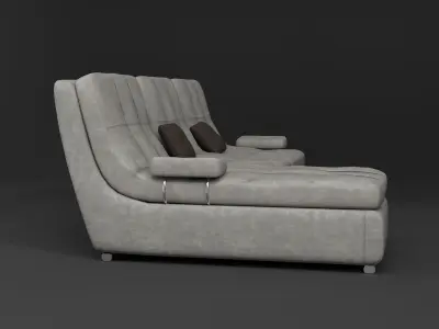 Bozen Sofa Free low-poly 3D model