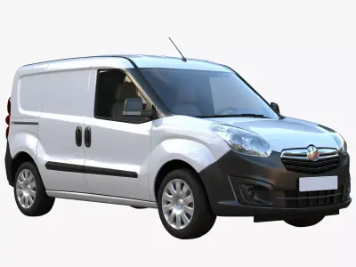commercial van 3D model