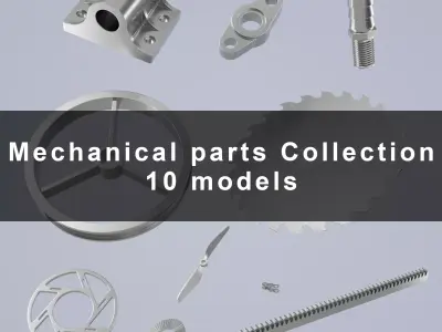 Free Mechanical Parts Free 3D model