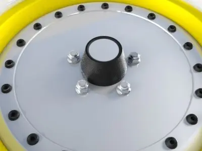 Wheel 01 Free 3D model