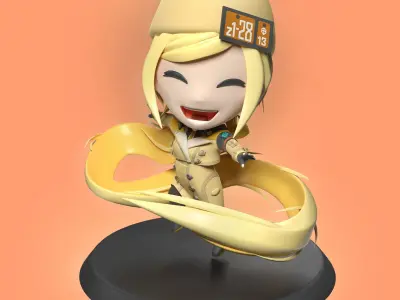 Millia Nendoroid 3D model