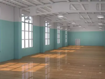 Playground Interior 3D model