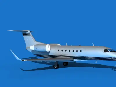 Embraer Praetor 600 V16 3D model