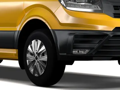 MAN TGE Van L3H2 2017 3D model