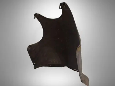 Armor Breastplate Low-poly 3D model