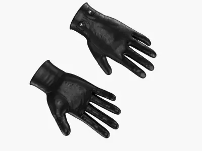 Leather Glove 3D model