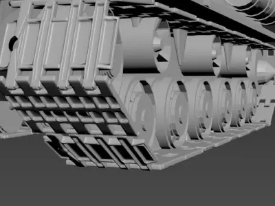 ISU-152 tank 3D model