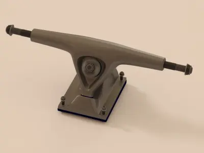 Longboard suspension 3D model