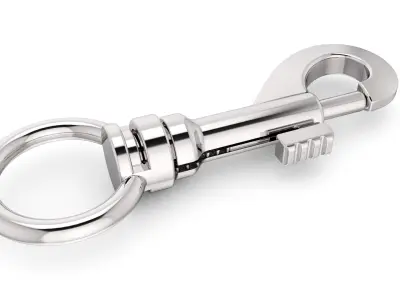Big Key Chain Clasp 3D model