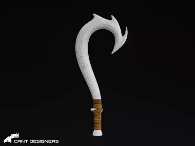 Magical Hook Weapon - Moana Maui Hook 3D model