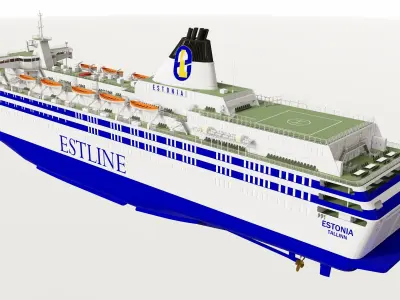 MS Estonia for SketchUp 3D model