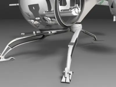 Oblivion Copter 3D model
