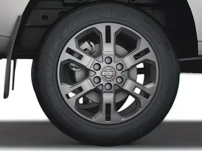 Nissan Navara Tekna 2021 wheel 3D model