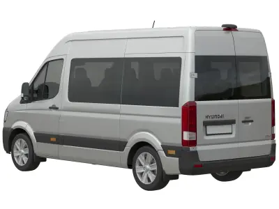 Hyundai H350 Minibus L2H2 3D model