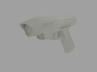Medium Laser Gun 3D model