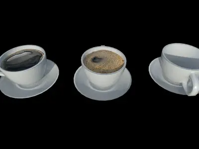 Food Prop Pack Low-poly 3D model