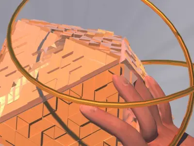 rigged hand Free low-poly 3D model