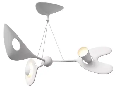 Alexandre Biaggi Bird chandelier 3D model