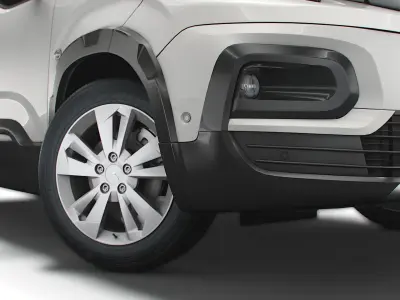 Peugeot Rifter 2020 3D model