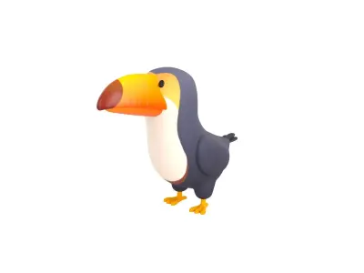 Character312 Toucan 3D model