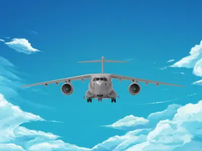 Kawasaki C-2 3D print model