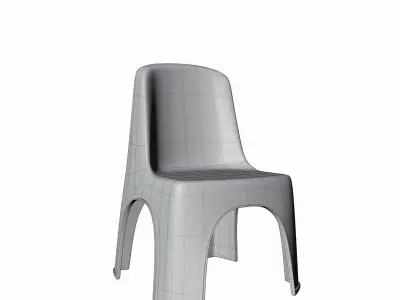 Kid Plastic Chair 3D model