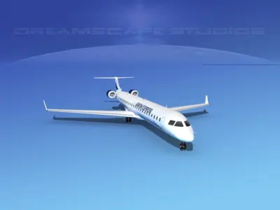Bombardier CRJ1000 Arrow Express 3D model