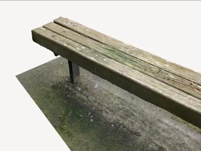 Bench 1 3D model purchase