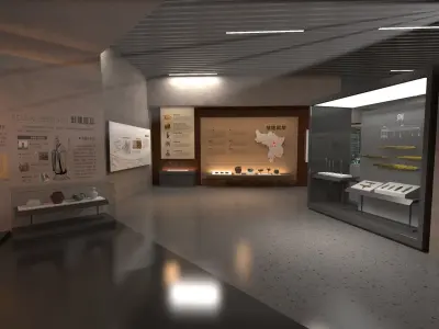 Museum 3 3D model